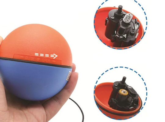 توپ هوشمند متحرک گربه با عروسک موش